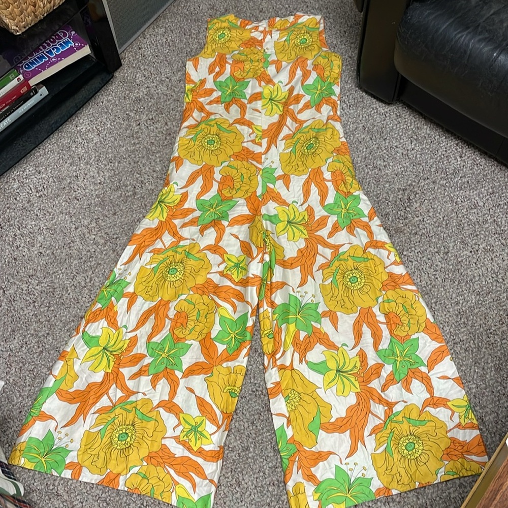 Vintage 70s wide leg jumper